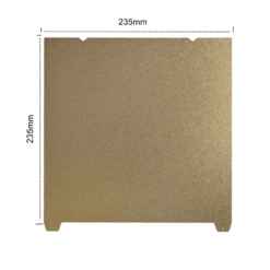 Alternative view of 235 x 235 mm PEI-Doppelseitendruckplatte