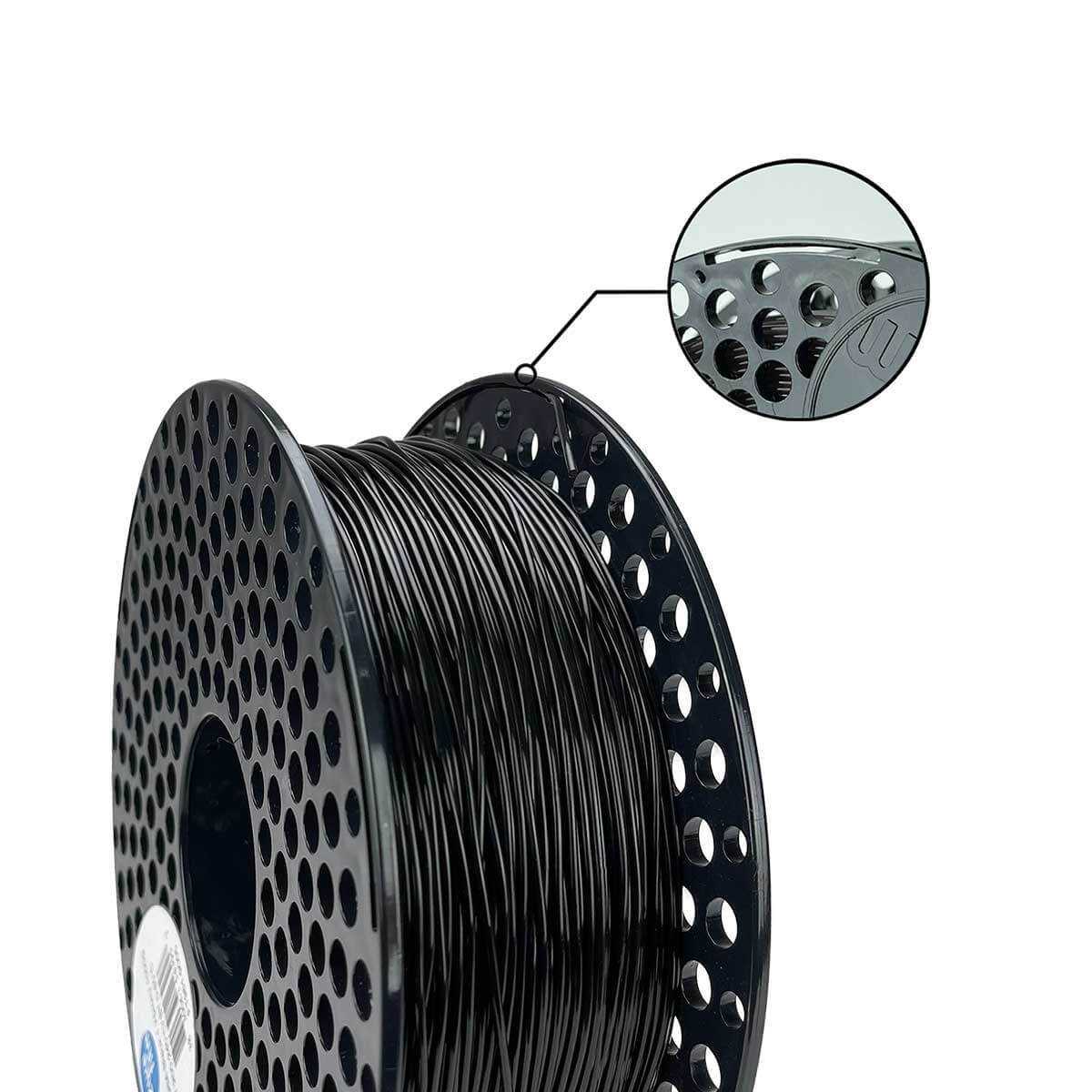 Flexible filament 98A Black 2 Flexible filament 98A Black - slika 2