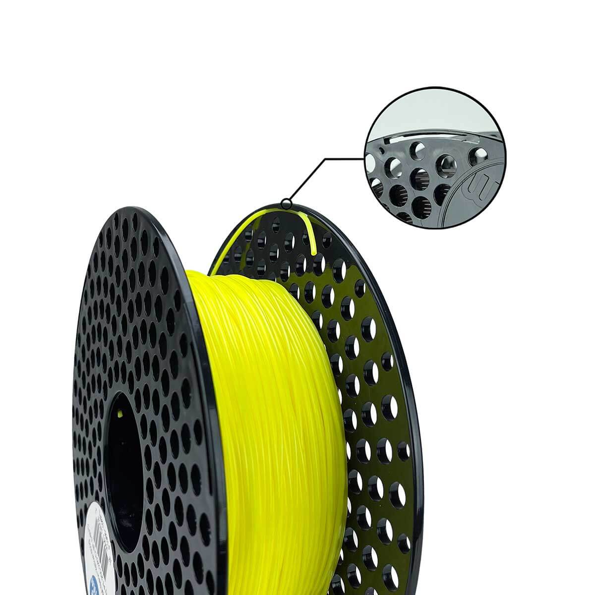Filamento Flexible 98A Neon Yellow 2 Filamento Flexible 98A Neon Yellow - immagine 2