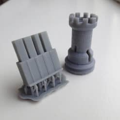 Alternative view of Liqcreate Strong-X Grey resin