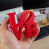 PETG Original filament Lipstick Red love sign