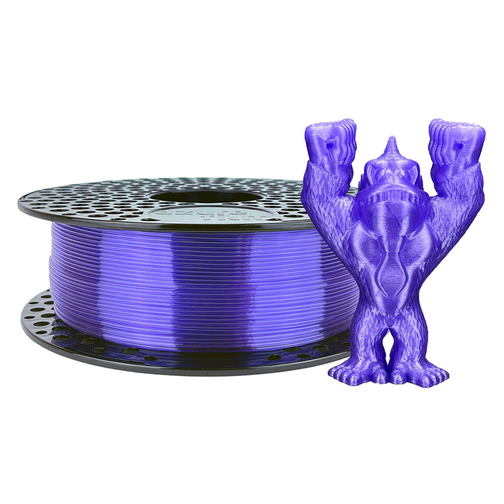 PETG Transparent filament Purple 1 PETG Transparent filament Purple