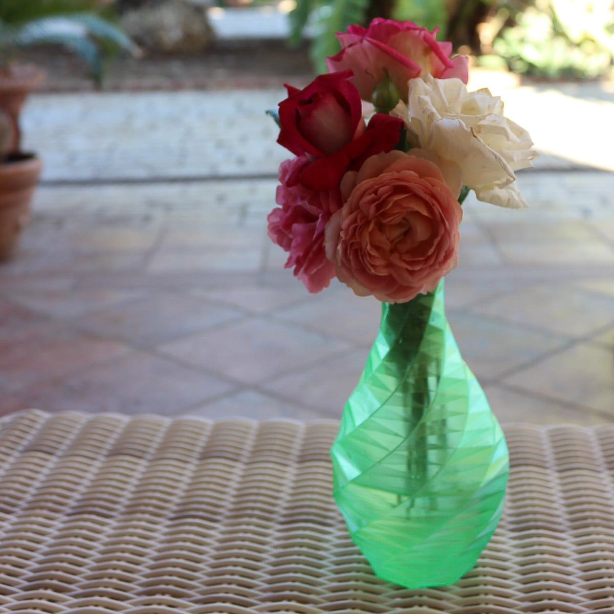 PETG Transparent filament Green 5 PETG Transparent filament Green - slika 5