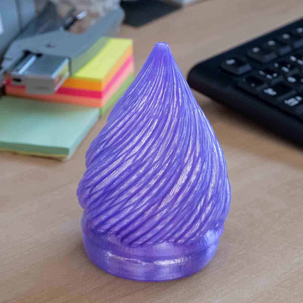 PETG Transparent filament Purple 5 PETG Transparent filament Purple - Slika 5