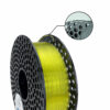 PETG Transparent filament Yellow 5 PETG Transparent filament Yellow spool