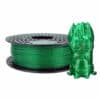 PLA Glitter filament Green 6 PLA GLITTER FILAMENT GREEN
