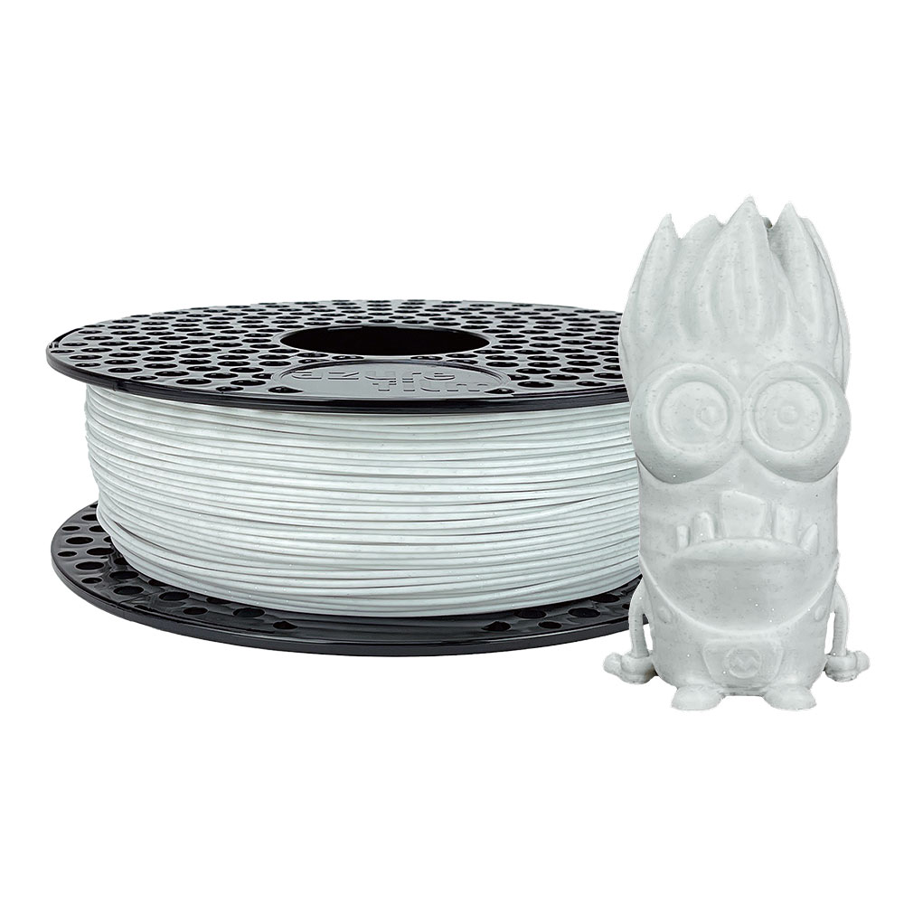 PLA Glitter filament White 1 PLA Glitter filament White