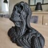 PLA Glitter filament Black sculpture