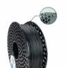 PLA Glitter filament black spool