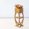 PLA Gold Flower Stand