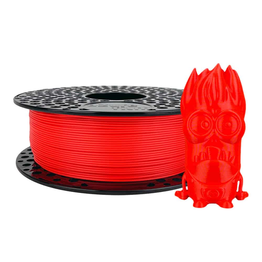 PLA Neon Filament Rot 1 PLA Neon Filament Rot