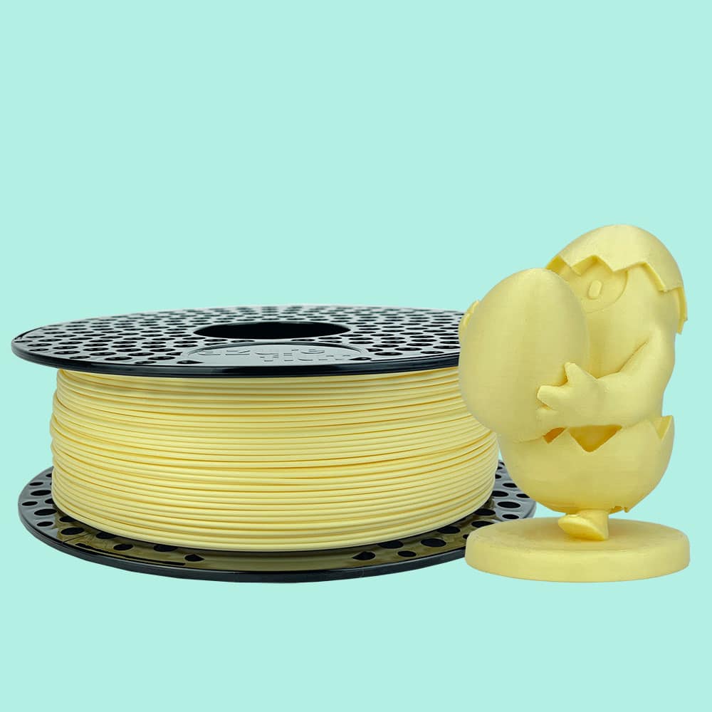PLA Pastel Filament Bananengelb 1 PLA Pastel Filament Bananengelb