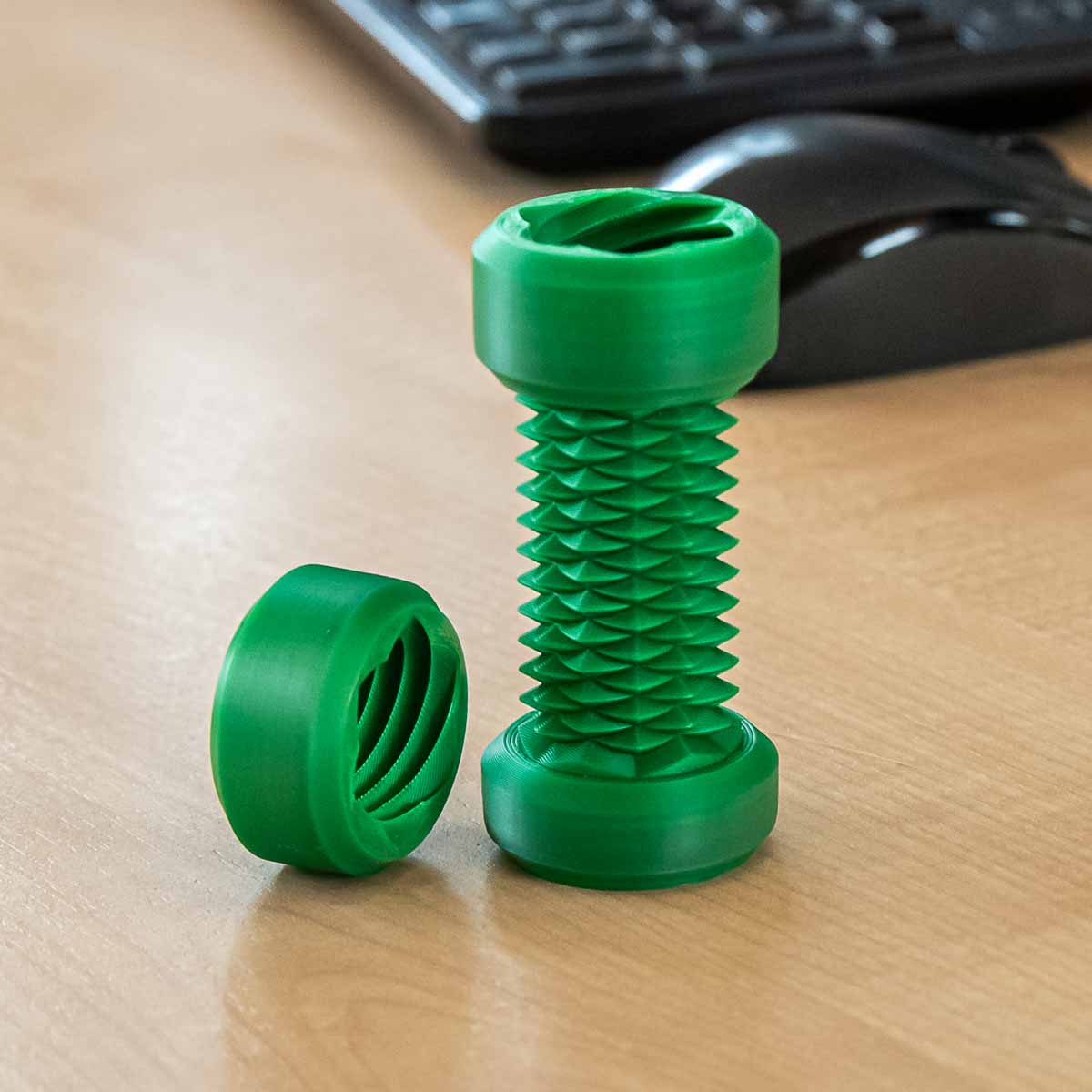 PLA Pearl Filament Grün 6 PLA Pearl Filament Grün – Bild 6