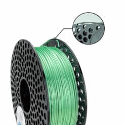 Alternative view of PLA Silk filament Aquamarine