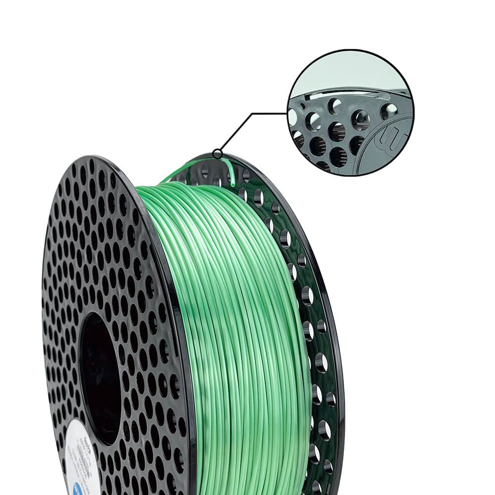 PLA Silk filament Aquamarine 2 PLA Silk filament Aquamarine - Slika 2
