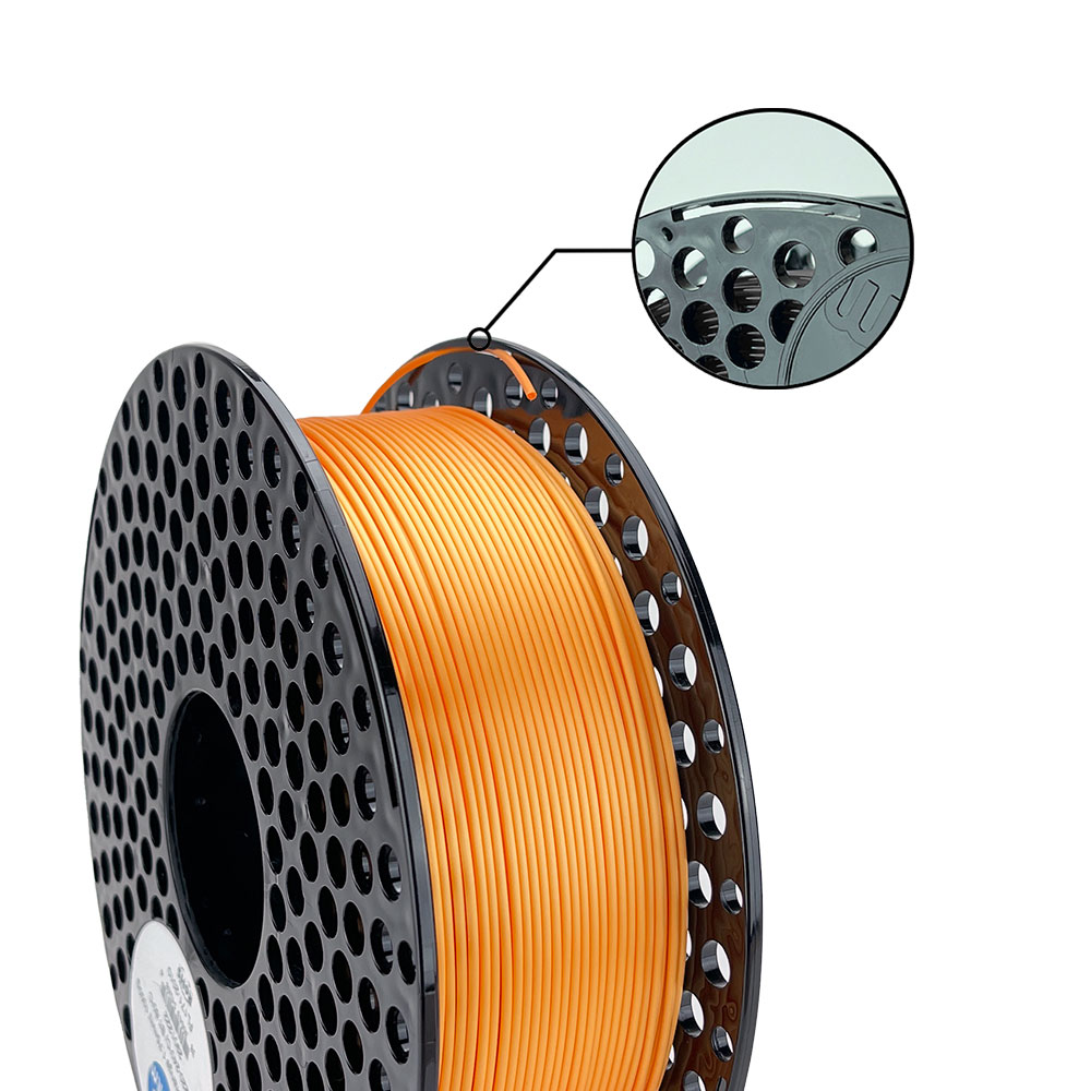 PLA Silk filament Flame Orange 2 PLA Silk filament Flame Orange - Slika 2