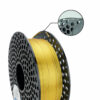 PLA Silk filament Gold spool