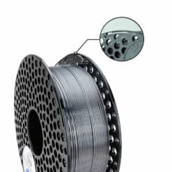 Alternative view of PLA Silk filament Graphite Grey