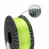PLA Silk filament Lime 4 PLA Silk filament Lime spool