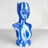 PLA Silk filament Ocean Blue 8 PLA Silk filament Ocean Blue figure