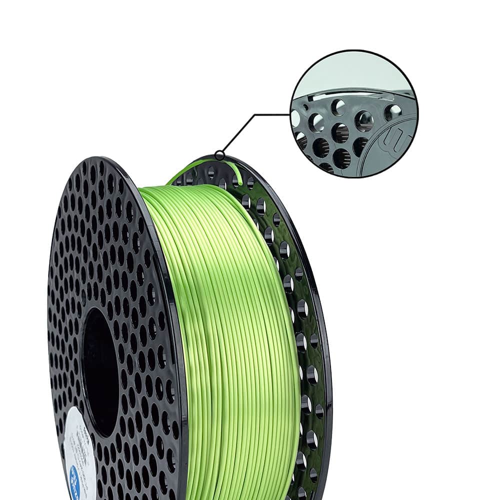 PLA Silk filament Pistachio Green 2 PLA Silk filament Pistachio Green - slika 2