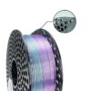 Filamento PLA Silk Rainbow Aurora 7 PLA Silk filament Rainbow Aurora spool