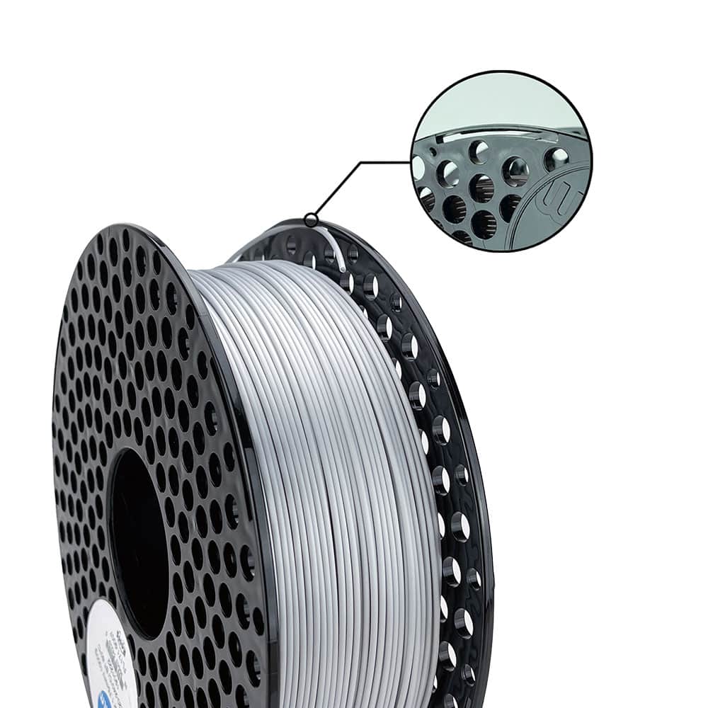 PLA Silk filament Silver 2 PLA Silk filament Silver - Slika 2