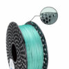 Filamento PLA Silk Turquoise Blue 4 PLA Silk filament Turquoise Blue spool
