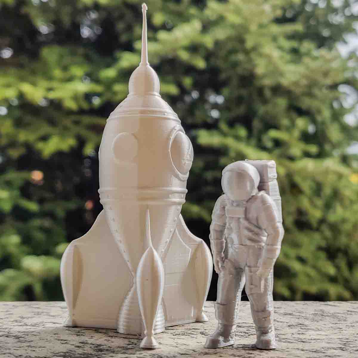 PLA Silk filament White 4 PLA Silk filament White - Slika 4