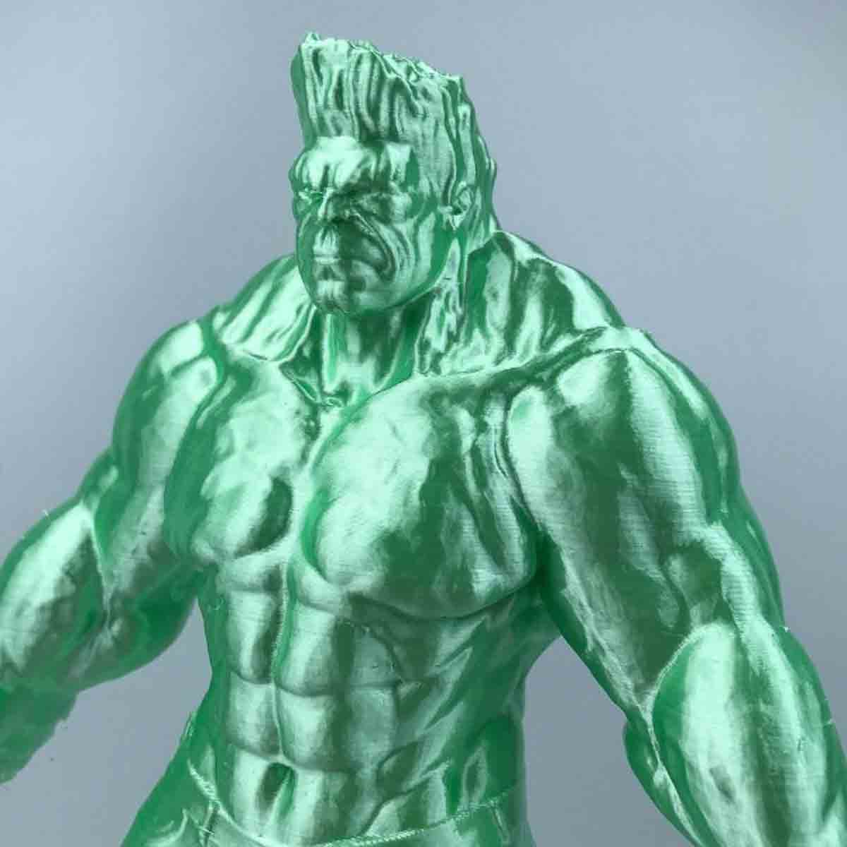 PLA Silk filament Aquamarine 4 PLA Silk filament Aquamarine - Slika 4