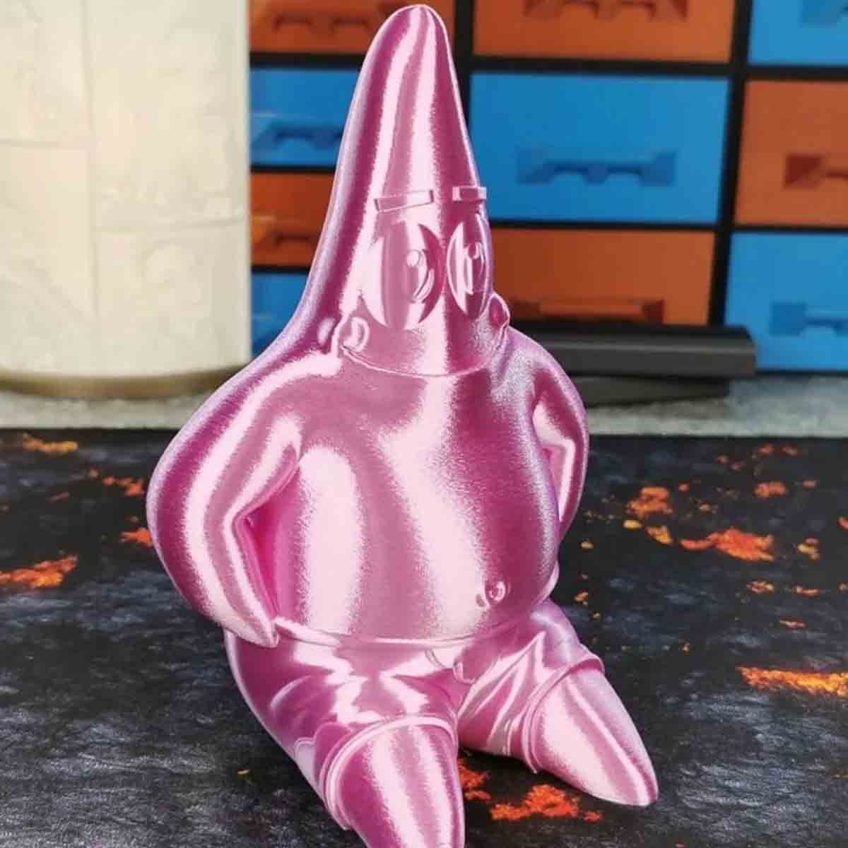 PLA Silk filament Pink 6 PLA Silk filament Pink - Slika 6