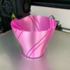 PLA Silk filament Pink 10 PLA Silk filament pink vase