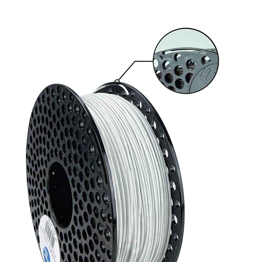 PLA Glitter filament White 2 PLA Glitter filament White - Slika 2