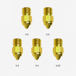 Creality MK8 brass nozzle (5 pack)