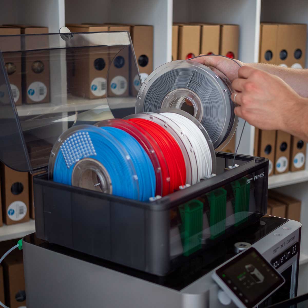 AzureFilm Master Spool: 1+1 GRATIS 2 Master Spool Bambu Lab