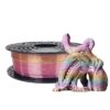 PLA Silk filament Rainbow Tropicana