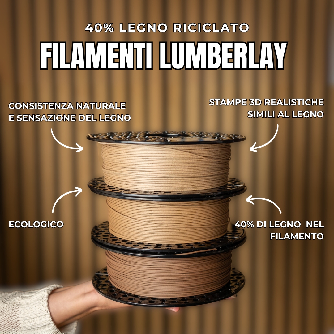 Filamento LumberLay Glitter Cork 4 Filamento LumberLay Glitter Cork - immagine 4