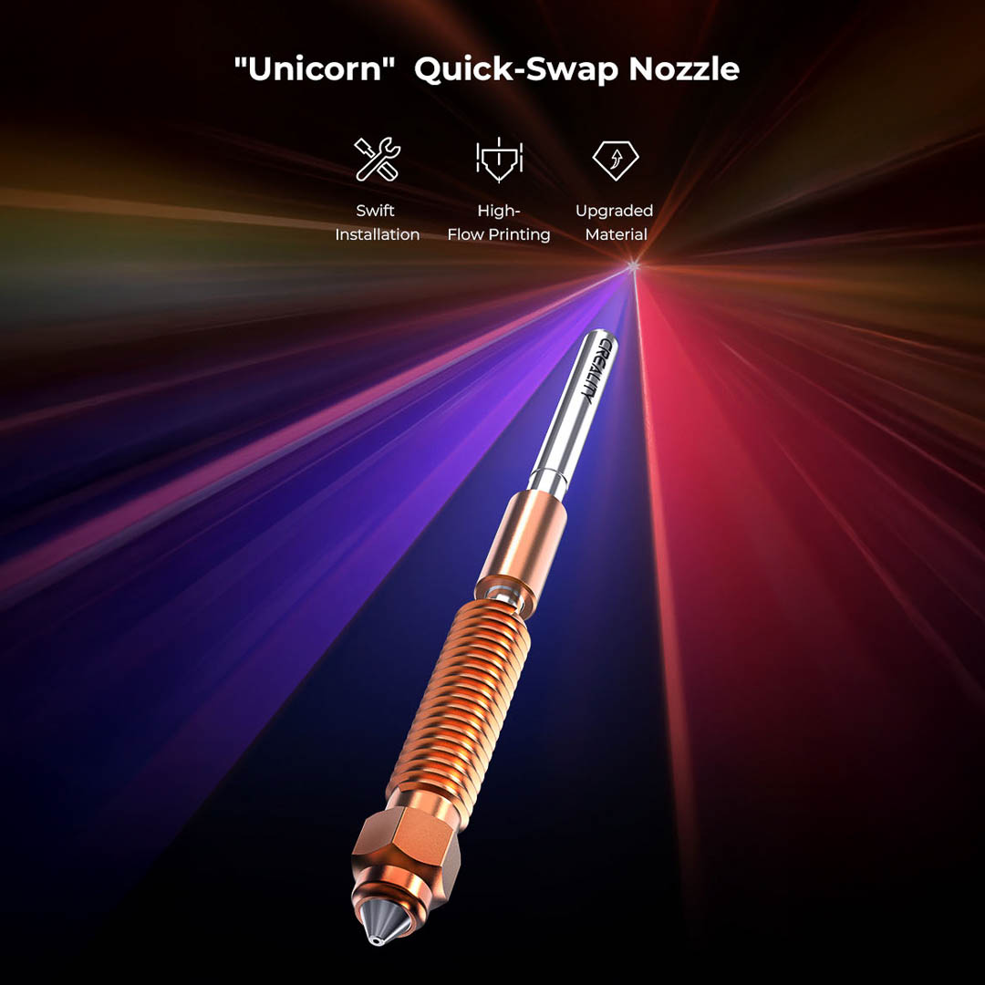 K1 Max Unicorn Schnellwechseldüse lange Version 4 K1 Max Unicorn Schnellwechseldüse lange Version – Bild 4