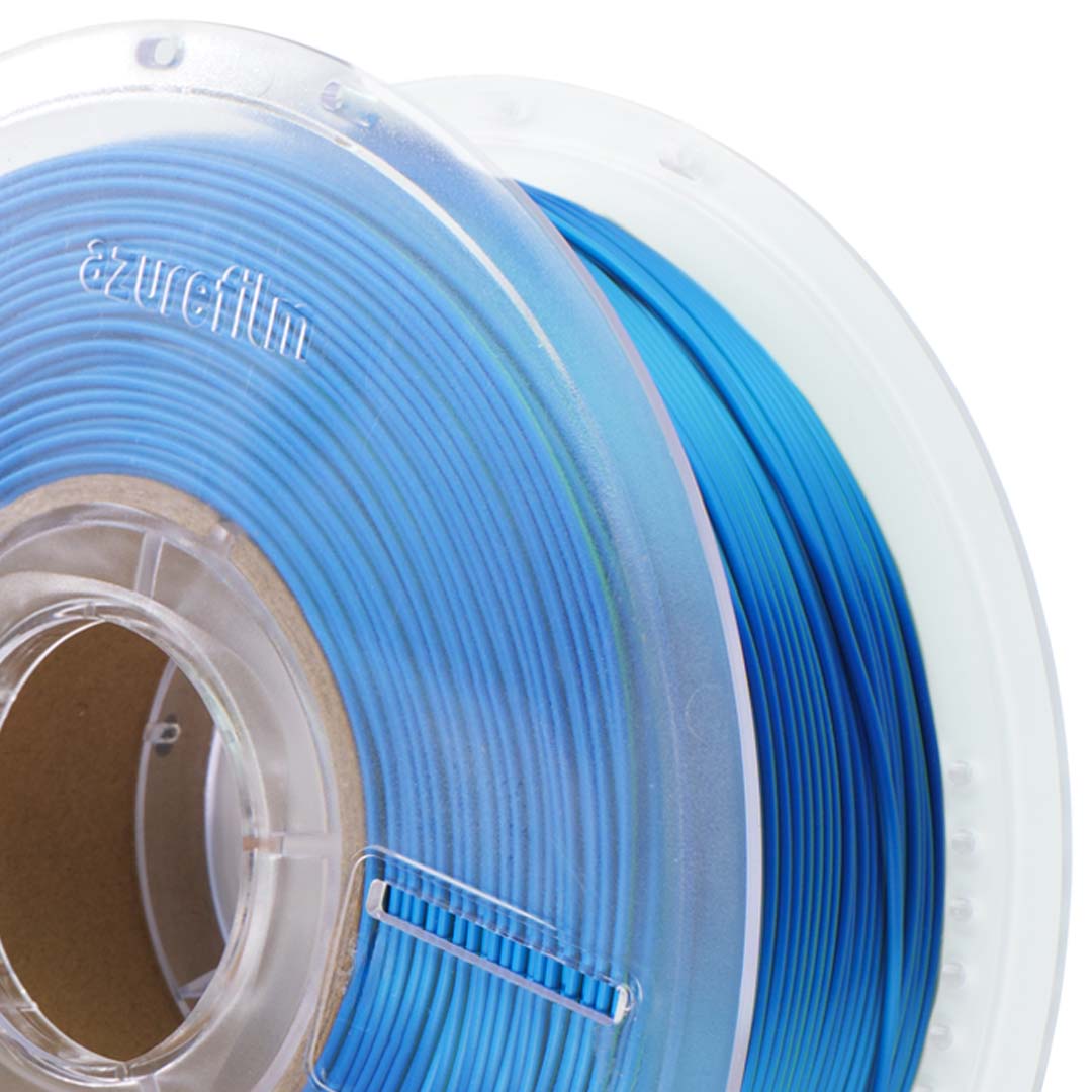 PLA Silk Dual Color Emerald Surf 4 3d-filament-PLA-Silk-Dual-Color-Emerald-Surf-Master-Spool-Back-zoom-azurefilm