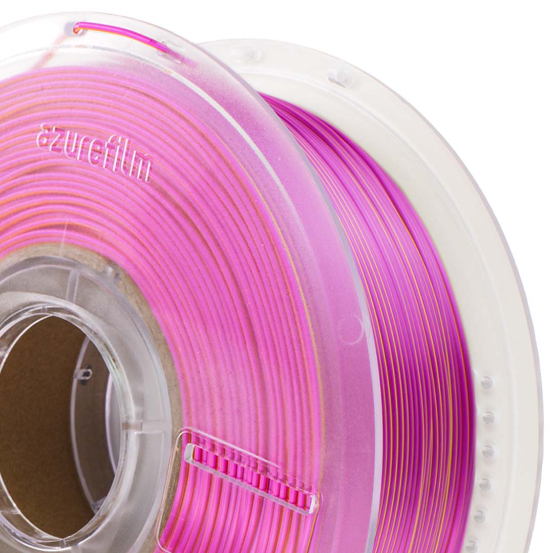 PLA Silk Tri Color Sunset Blaze 4 3d-filament-PLA-Silk-Tri-Color-Sunset-Blaze-Master-Spool-Back-zoom-azurefilm