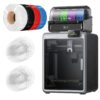 3d printer Creality K2 Combo AZDK2C01FPR4 PACK Refill PLA Black White Red Blue Master Spool azurefilm