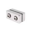 Flat magnet 30x15x5mm-M5 dual hol Neodymium magnets n52 1PZ