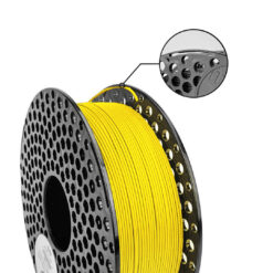 Alternative view of PLA Strongman filament Yellow